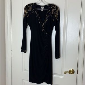 Beaded cocktail dress